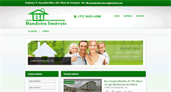 Desktop Screenshot of bandeiraimoveis-ba.com.br